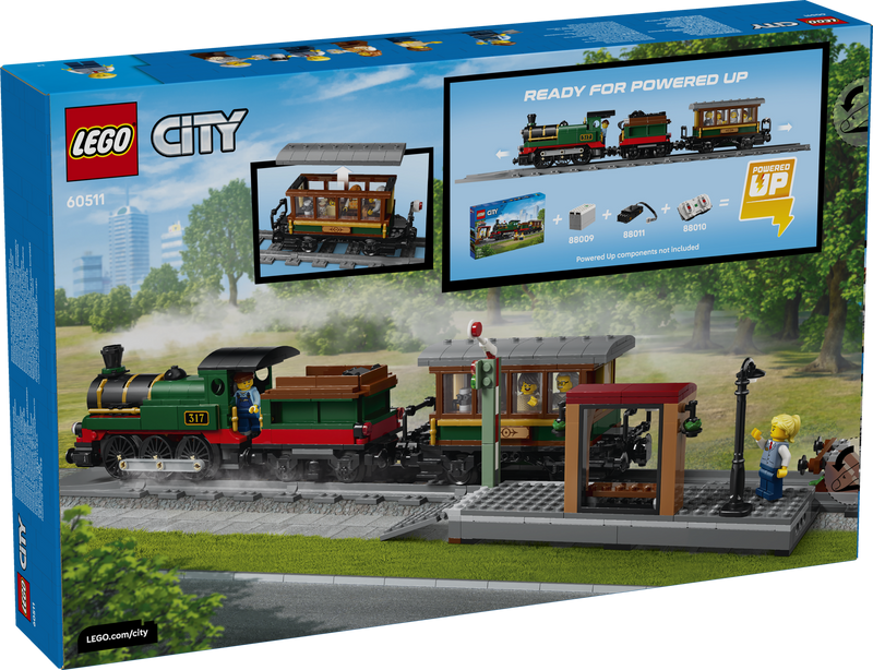 LEGO Vintage Steam Train building set 575 pieces (British brand)