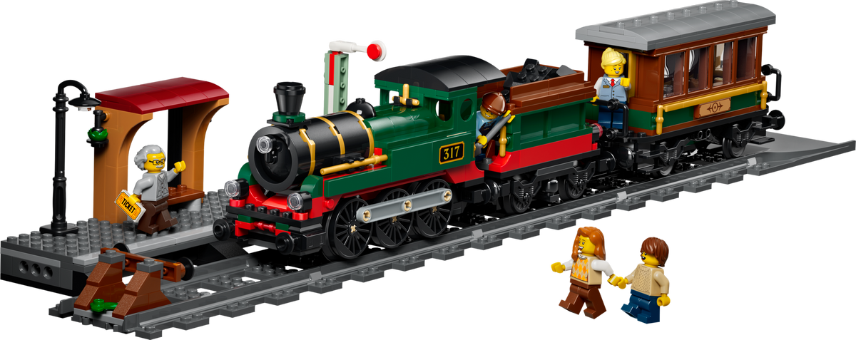 LEGO Vintage Steam Train building set 575 pieces (British brand)
