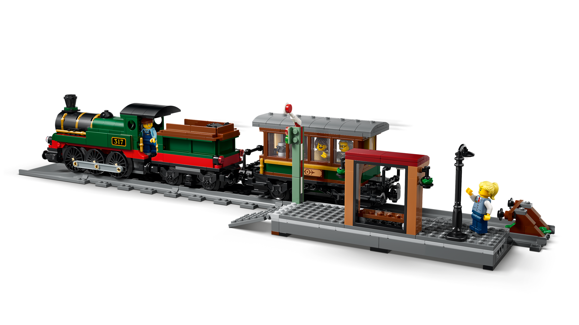 LEGO Vintage Steam Train building set 575 pieces (British brand)