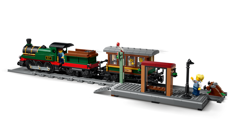 LEGO Vintage Steam Train building set 575 pieces (British brand)