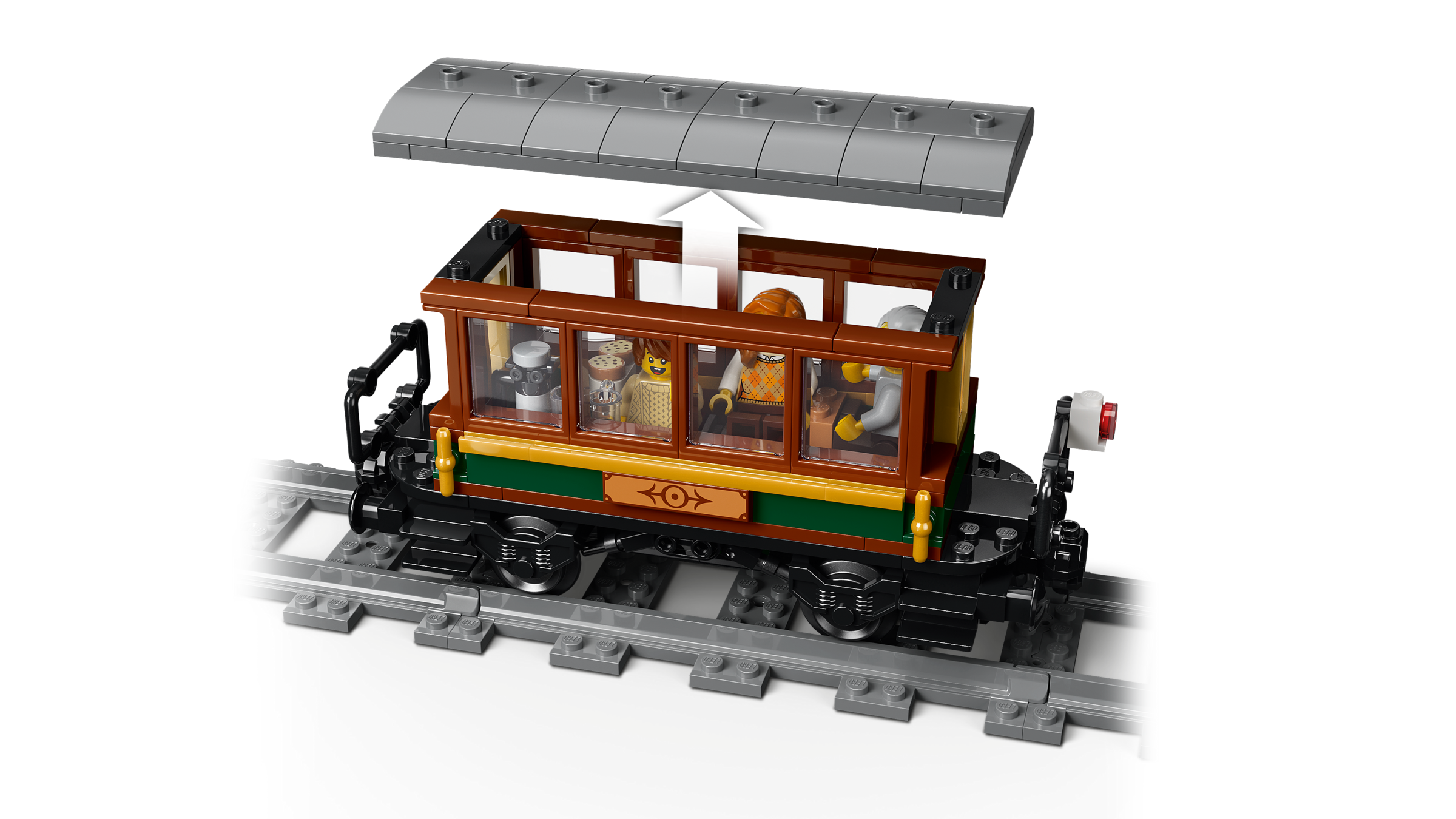 LEGO Vintage Steam Train building set 575 pieces (British brand)
