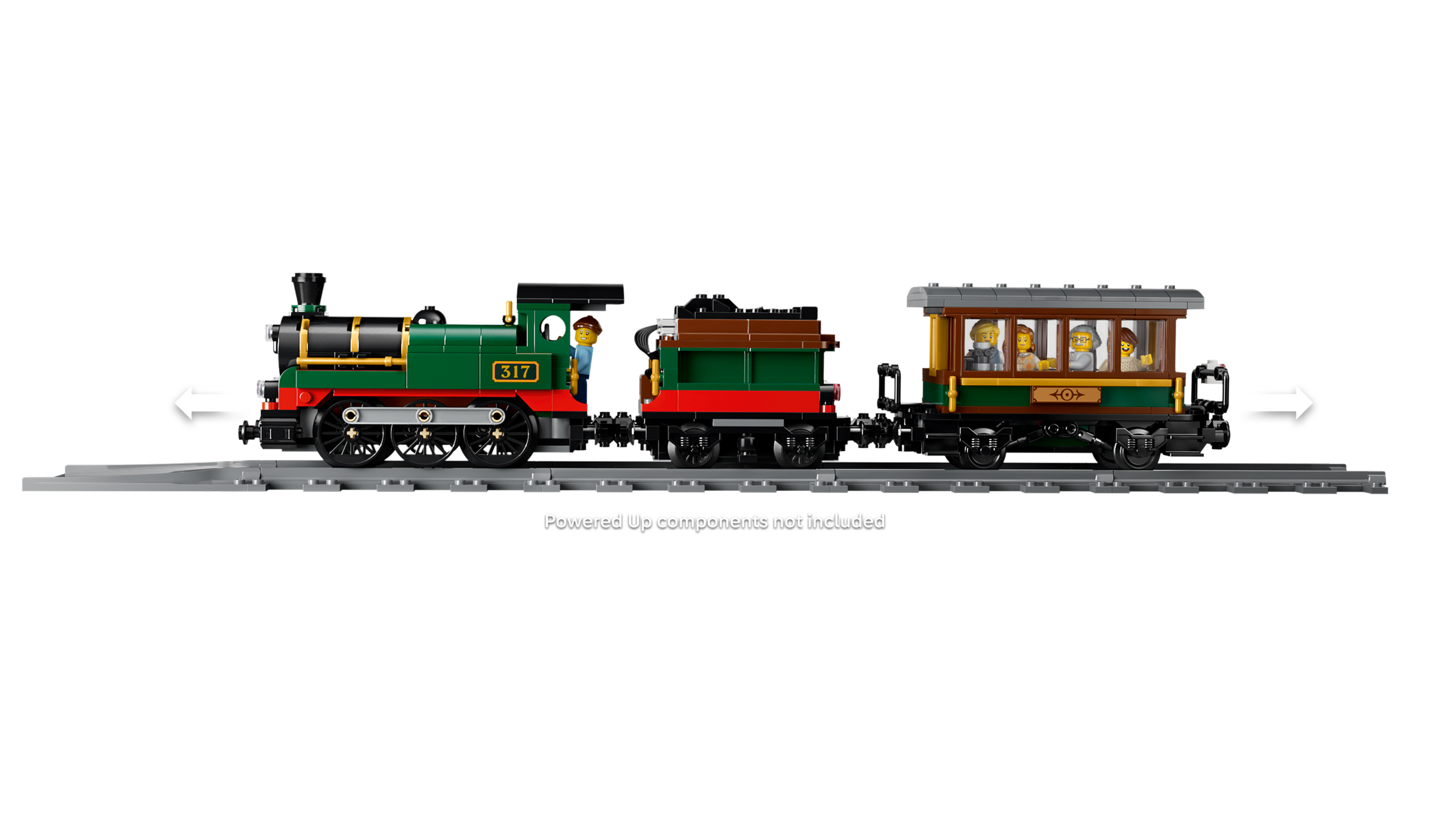 LEGO Vintage Steam Train building set 575 pieces (British brand)