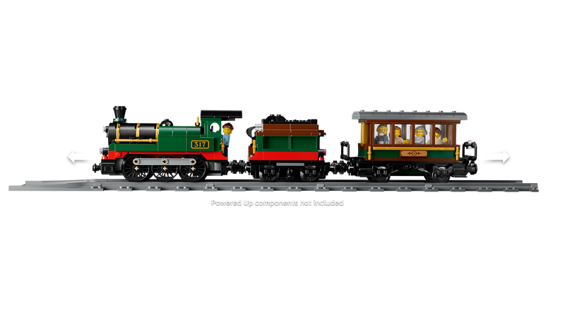 LEGO Vintage Steam Train building set 575 pieces (British brand)