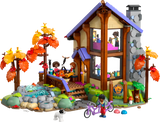 LEGO Friends Cozy Fall Forest Cabin set, imported from the UK