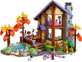 LEGO Friends Cozy Fall Forest Cabin set, imported from the UK