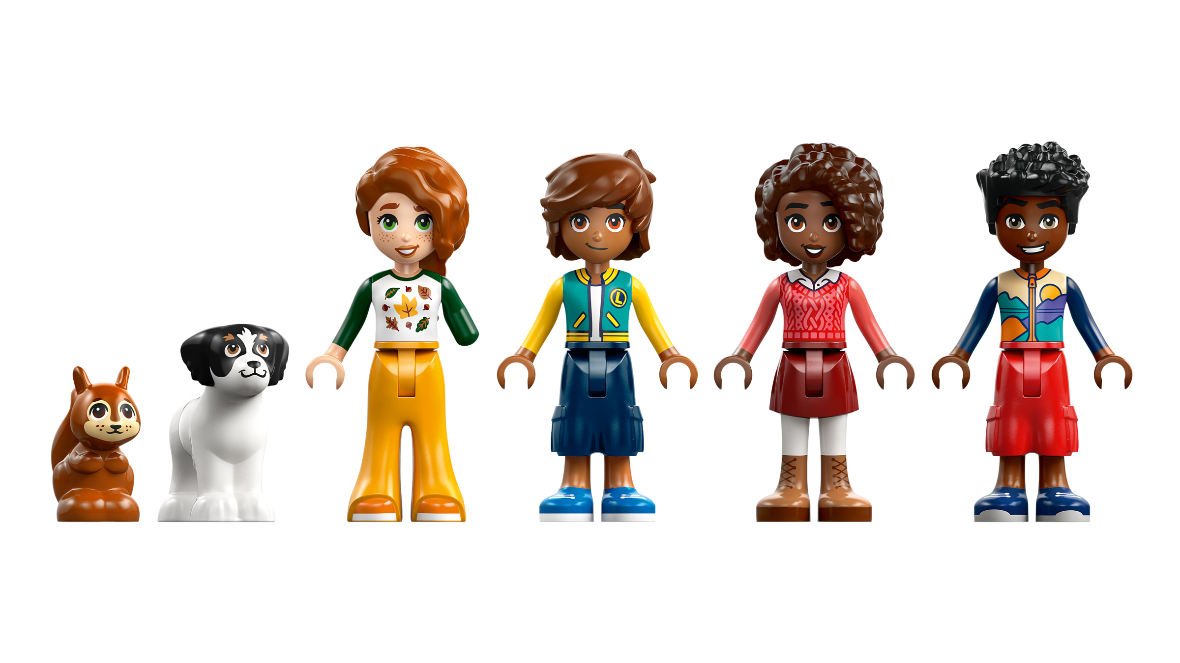 LEGO Friends Cozy Fall Forest Cabin set, imported from the UK