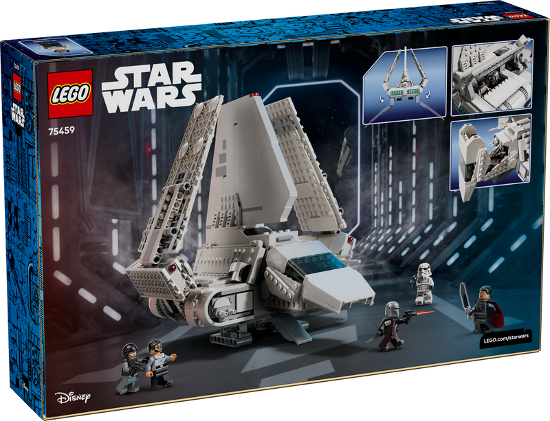 LEGO Imperial Lambda-Class Shuttle Star Wars set 961 pieces (British brand)