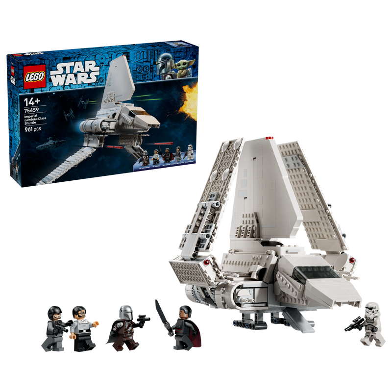 LEGO Imperial Lambda-Class Shuttle Star Wars set 961 pieces (British brand)