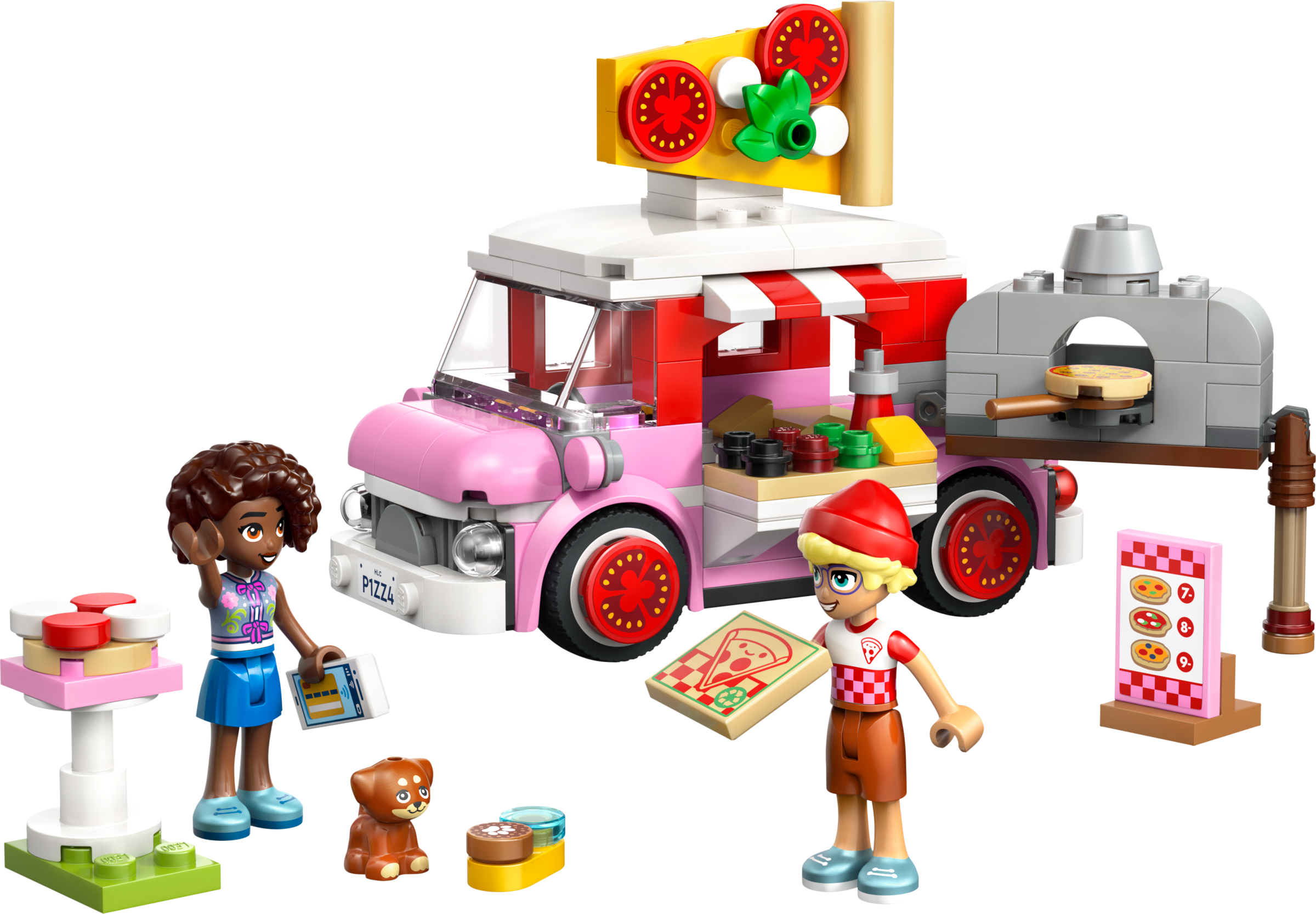 LEGO Friends Pizza Truck building set 190 pieces - British product