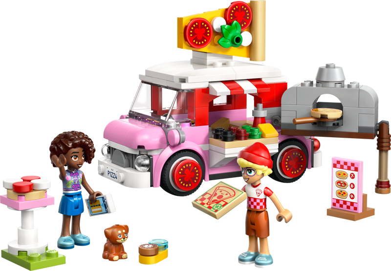 LEGO Friends Pizza Truck building set 190 pieces - British product