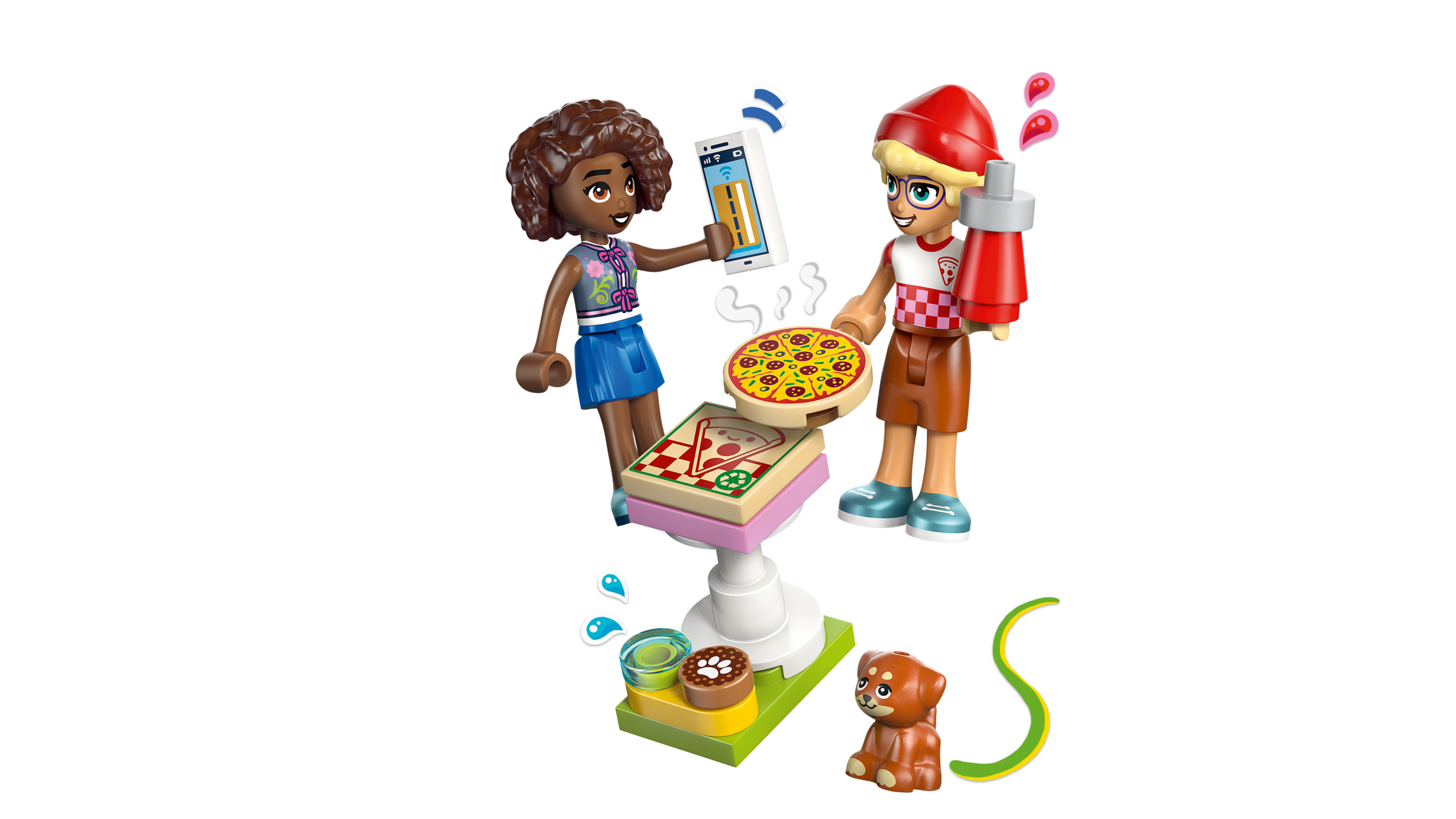 LEGO Friends Pizza Truck building set 190 pieces - British product
