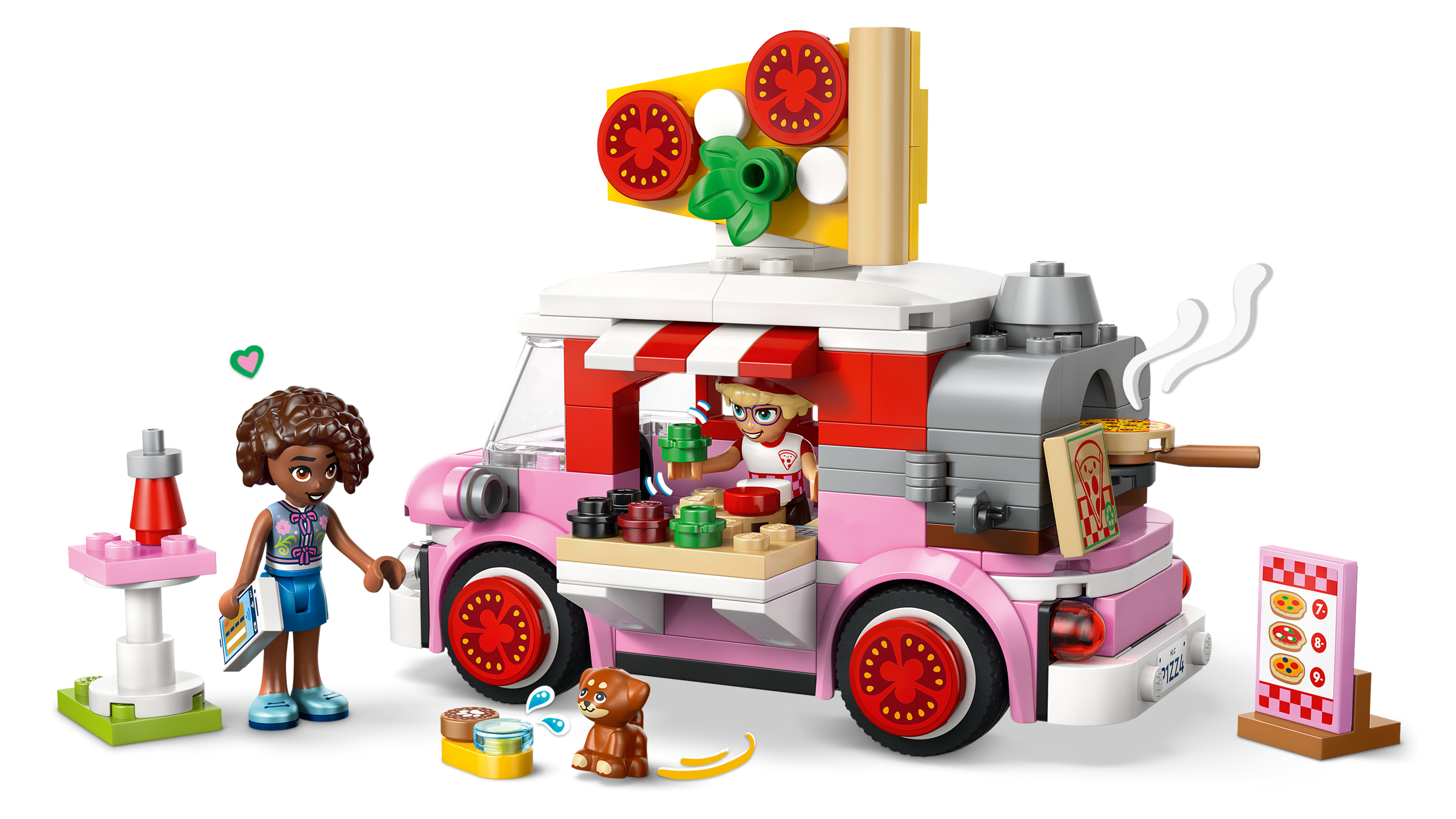 LEGO Friends Pizza Truck building set 190 pieces - British product