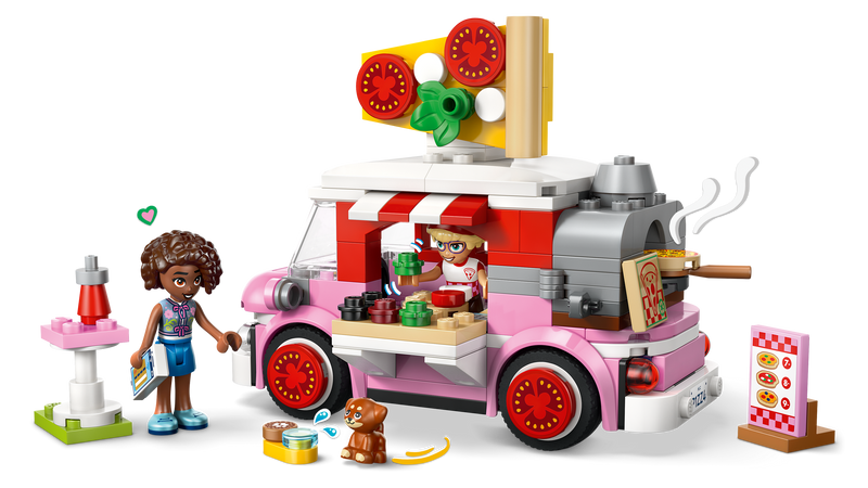 LEGO Friends Pizza Truck building set 190 pieces - British product