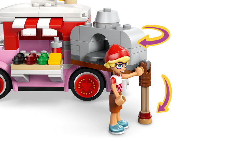 LEGO Friends Pizza Truck building set 190 pieces - British product