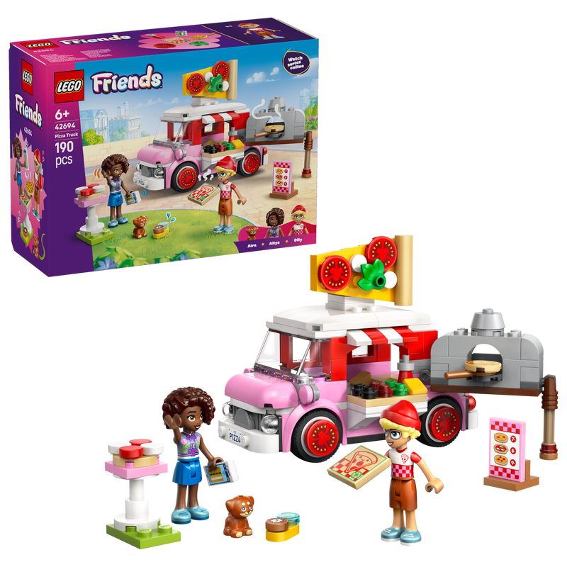 LEGO Friends Pizza Truck building set 190 pieces - British product