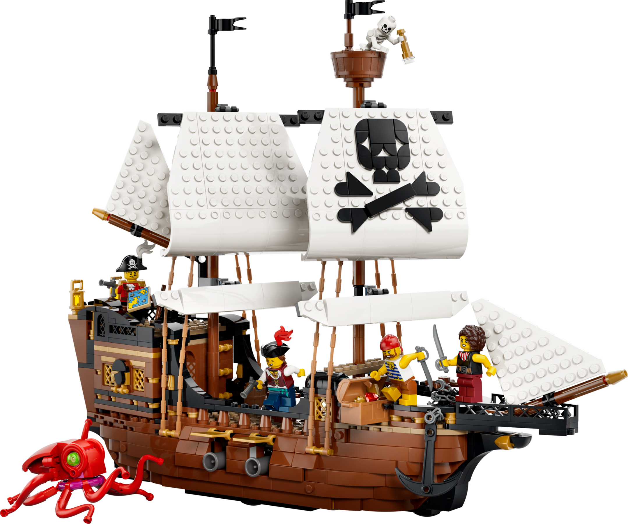 LEGO Creator pirate ship building set 1074 pieces, UK version