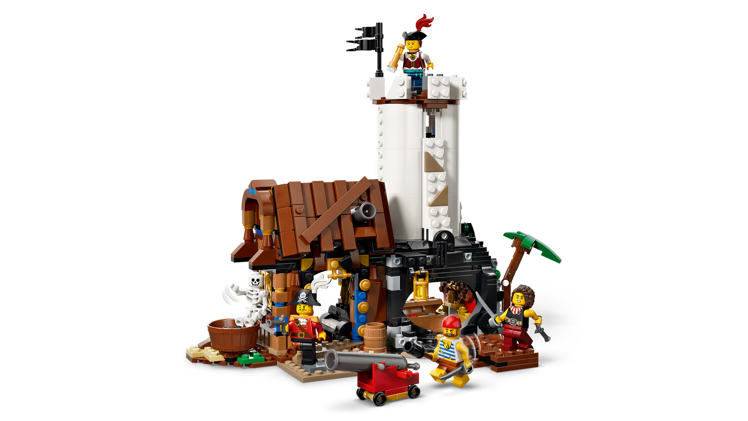 LEGO Creator pirate ship building set 1074 pieces, UK version