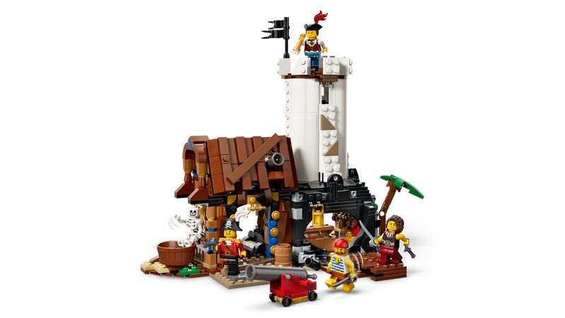 LEGO Creator pirate ship building set 1074 pieces, UK version
