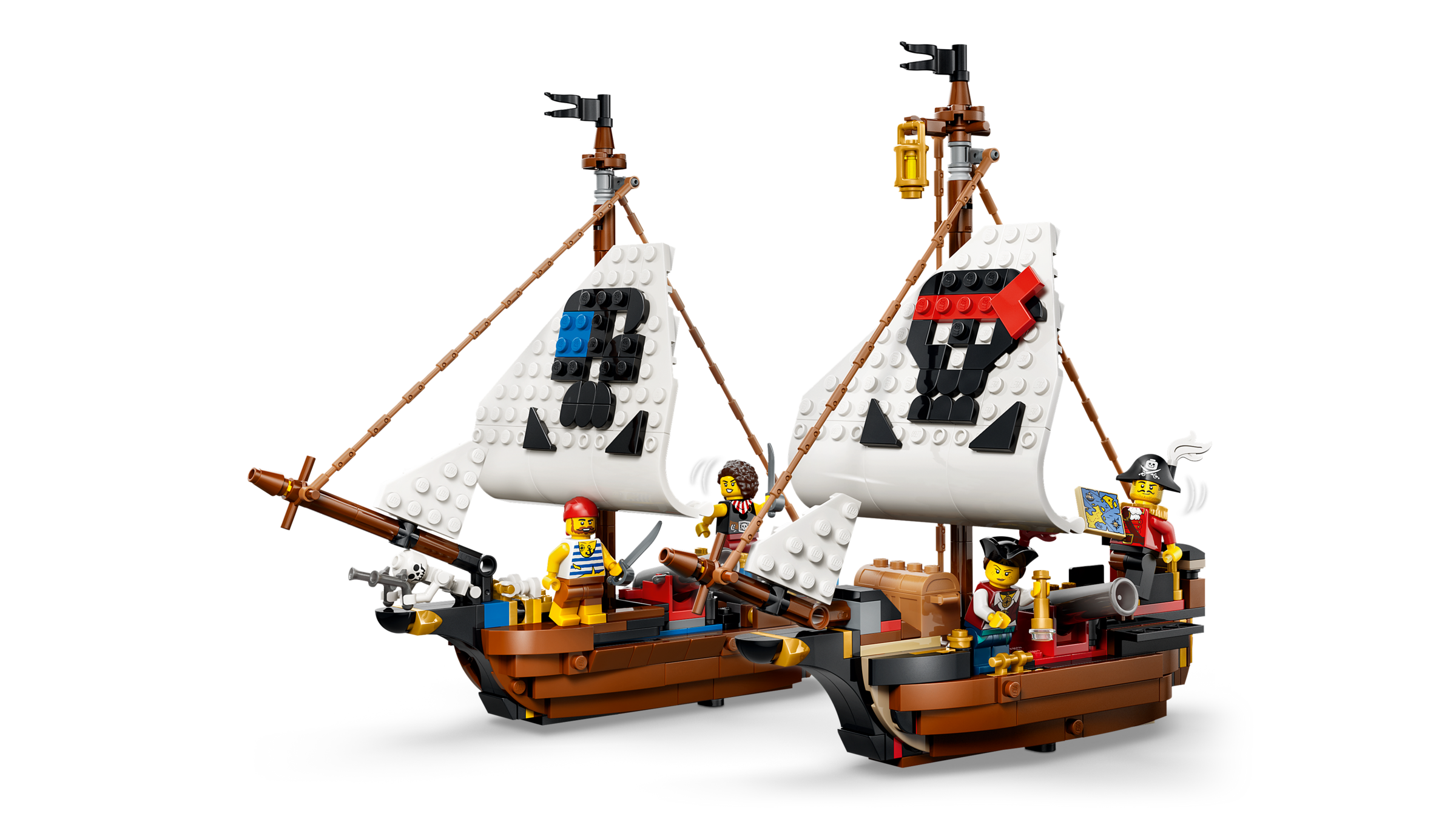 LEGO Creator pirate ship building set 1074 pieces, UK version