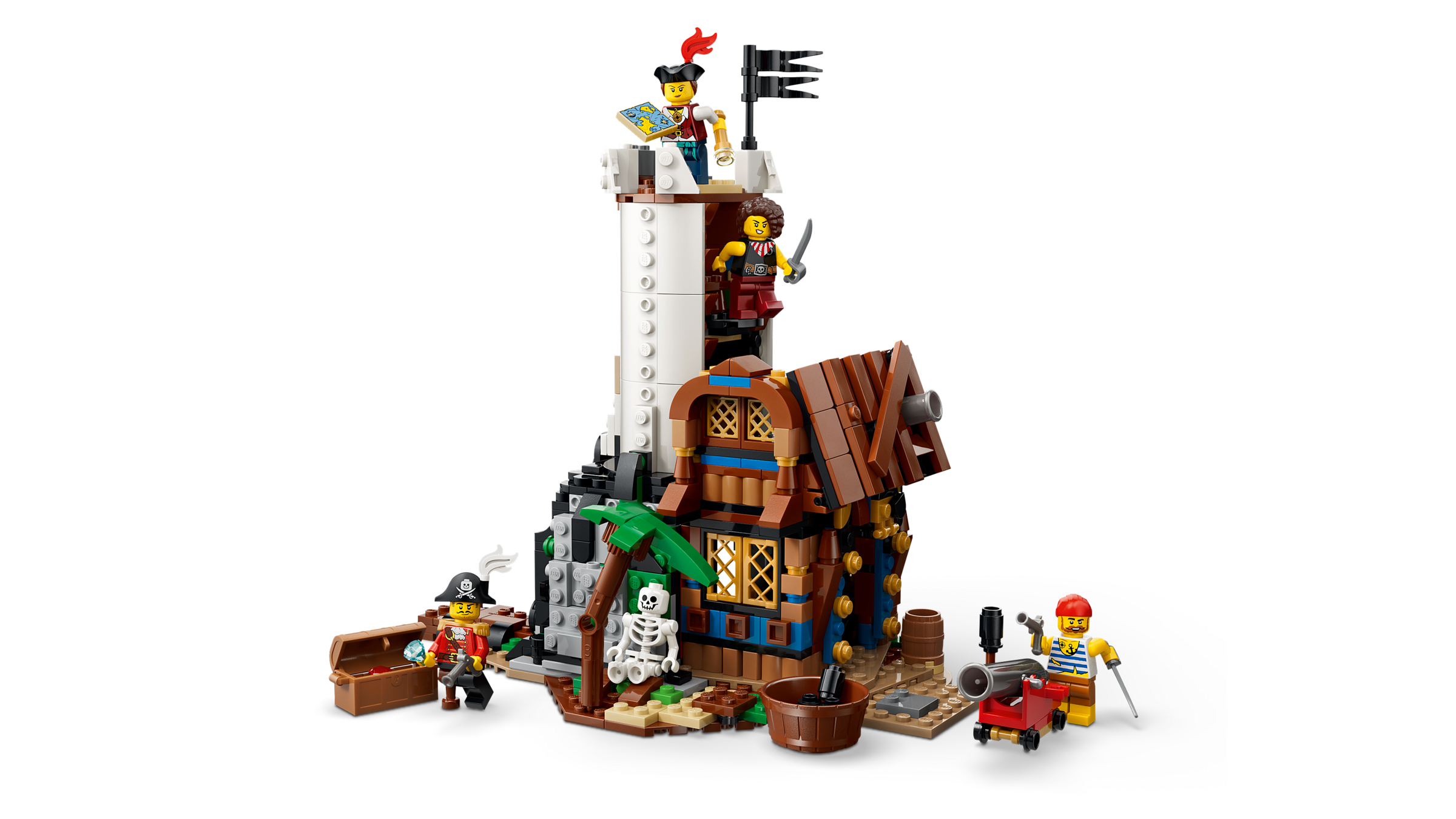 LEGO Creator pirate ship building set 1074 pieces, UK version