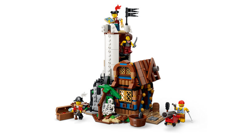 LEGO Creator pirate ship building set 1074 pieces, UK version