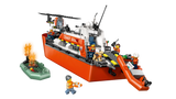 LEGO Coast Guard Rescue Boat and Helicopter building set 742 pieces - British product