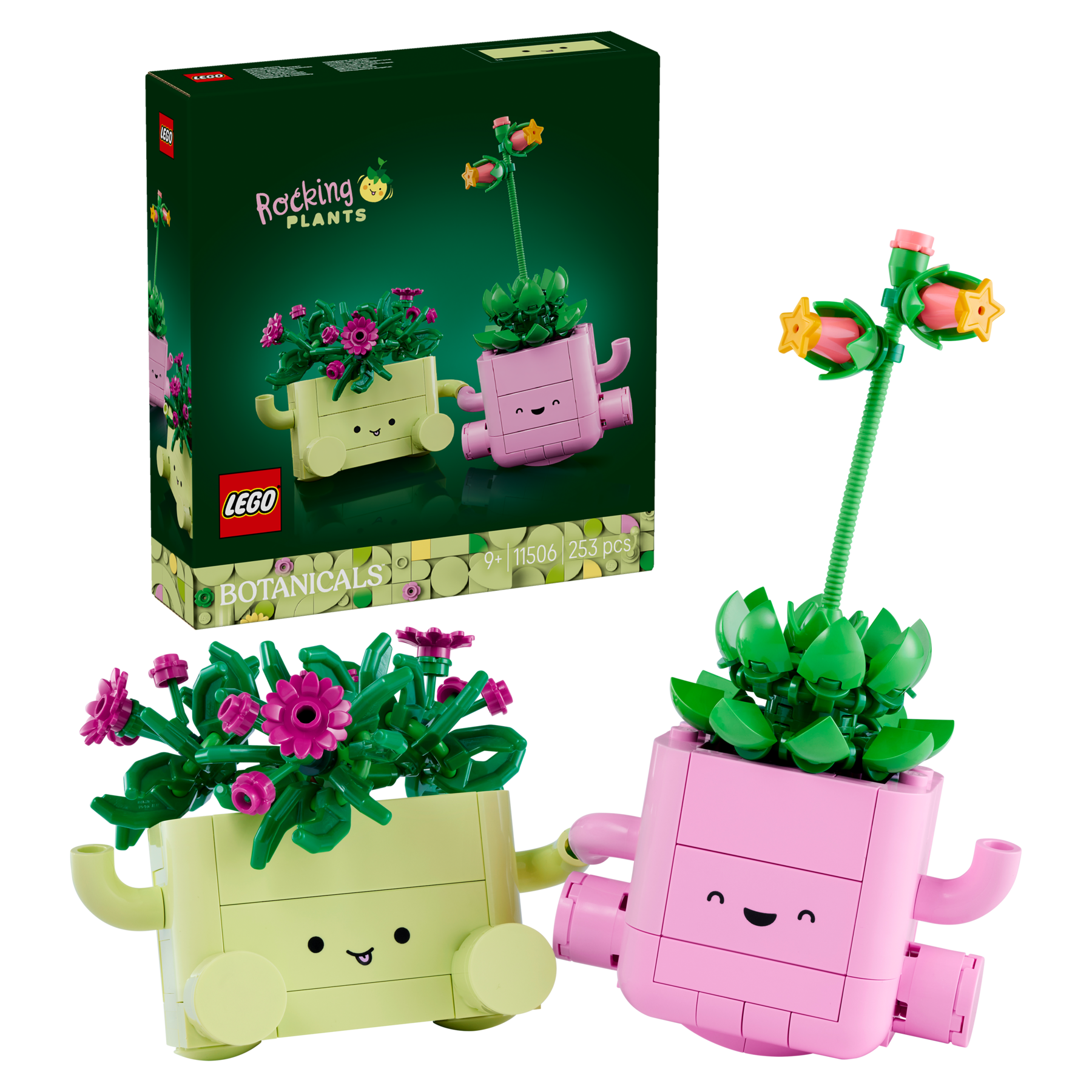 LEGO Rocking Plants building set 253 pieces, UK version