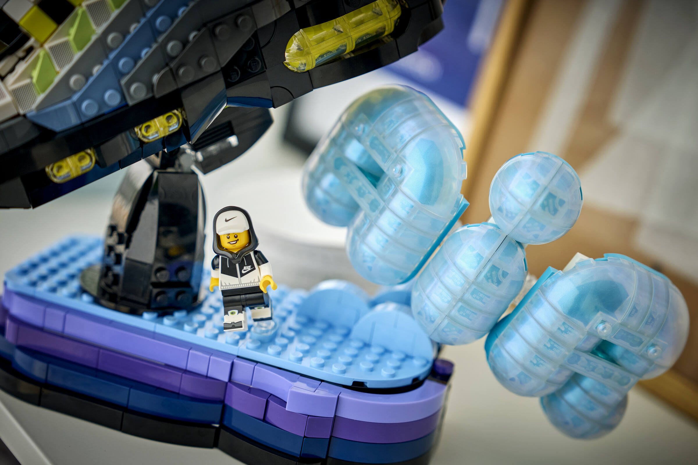 Nike Air Max 95 LEGO sneaker building kit, imported from the UK