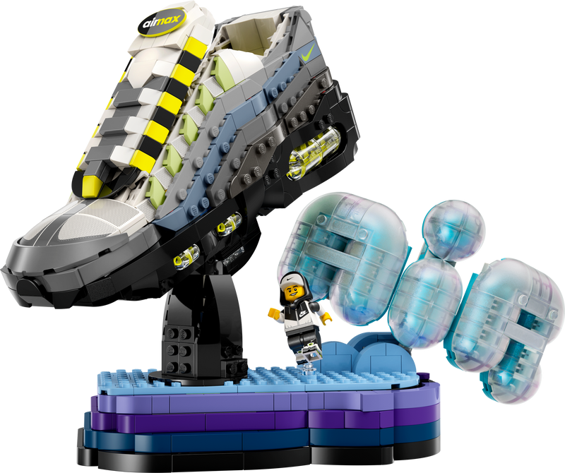 Nike Air Max 95 LEGO sneaker building kit, imported from the UK