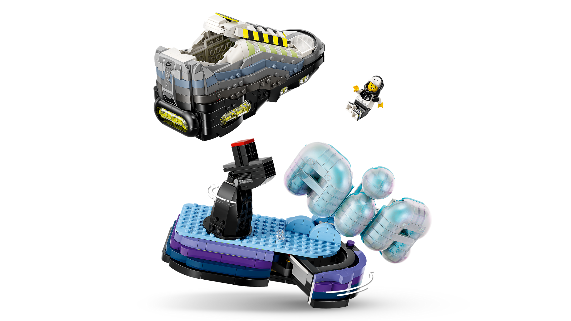 Nike Air Max 95 LEGO sneaker building kit, imported from the UK