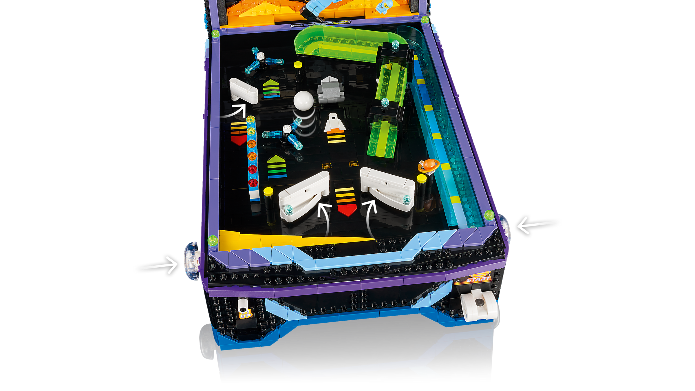 LEGO Icons Arcade Pinball Machine 2,274-piece, UK version
