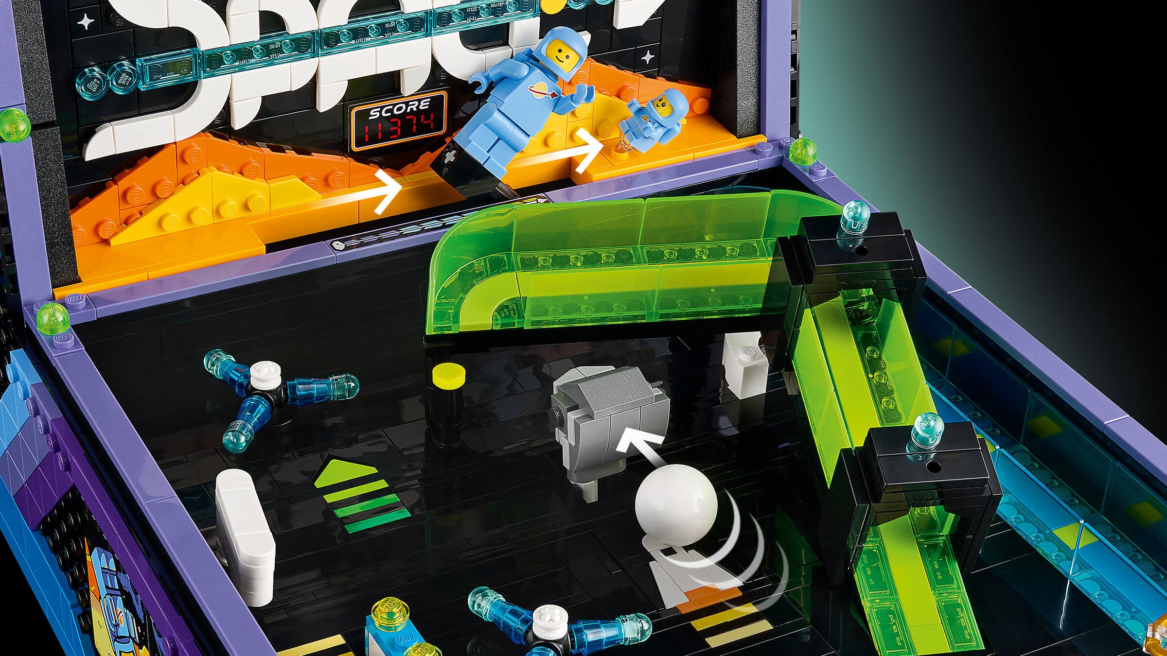 LEGO Icons Arcade Pinball Machine 2,274-piece, UK version