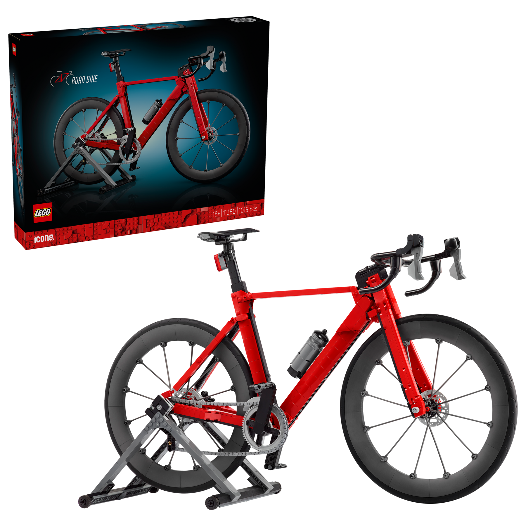 LEGO Icons Road Bike model kit 1015 pieces - British product
