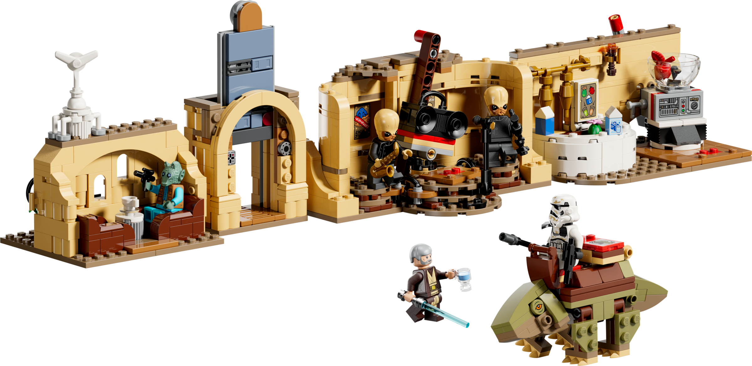 LEGO Star Wars Mos Eisley Cantina building set 666 pieces, imported from the UK