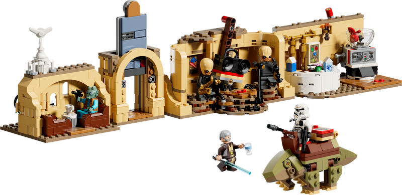 LEGO Star Wars Mos Eisley Cantina building set 666 pieces, imported from the UK