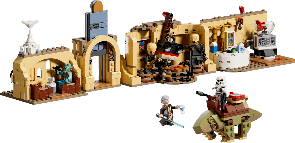 LEGO Star Wars Mos Eisley Cantina building set 666 pieces, imported from the UK