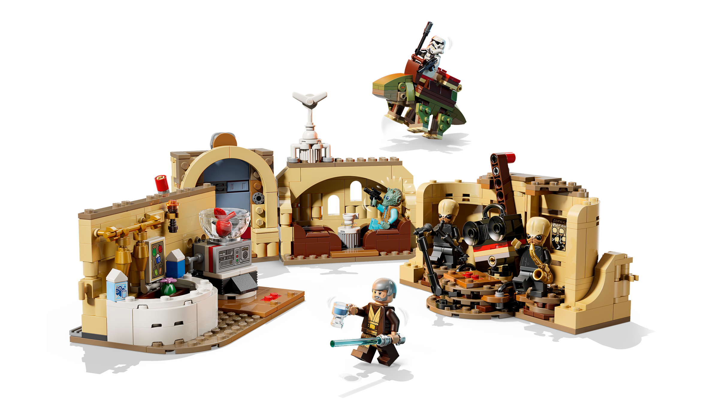 LEGO Star Wars Mos Eisley Cantina building set 666 pieces, imported from the UK