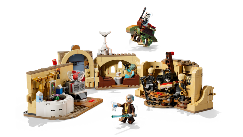 LEGO Star Wars Mos Eisley Cantina building set 666 pieces, imported from the UK