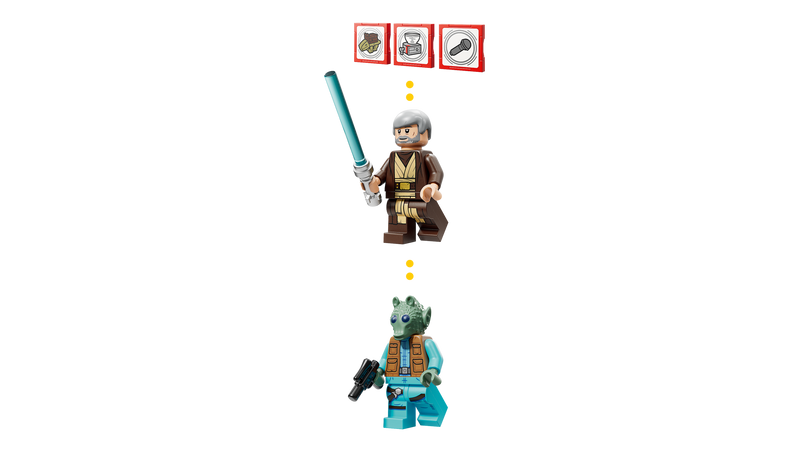LEGO Star Wars Mos Eisley Cantina building set 666 pieces, imported from the UK