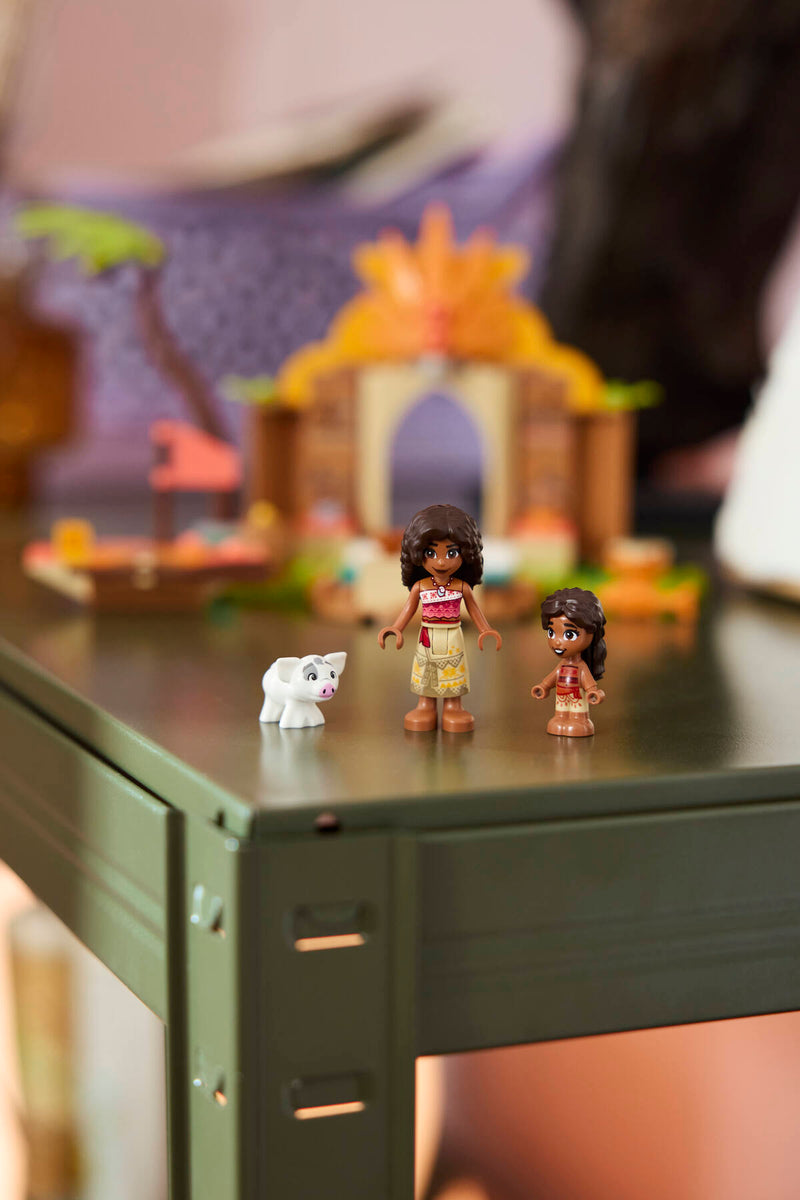 LEGO Moana Village House & Boat building set, UK version