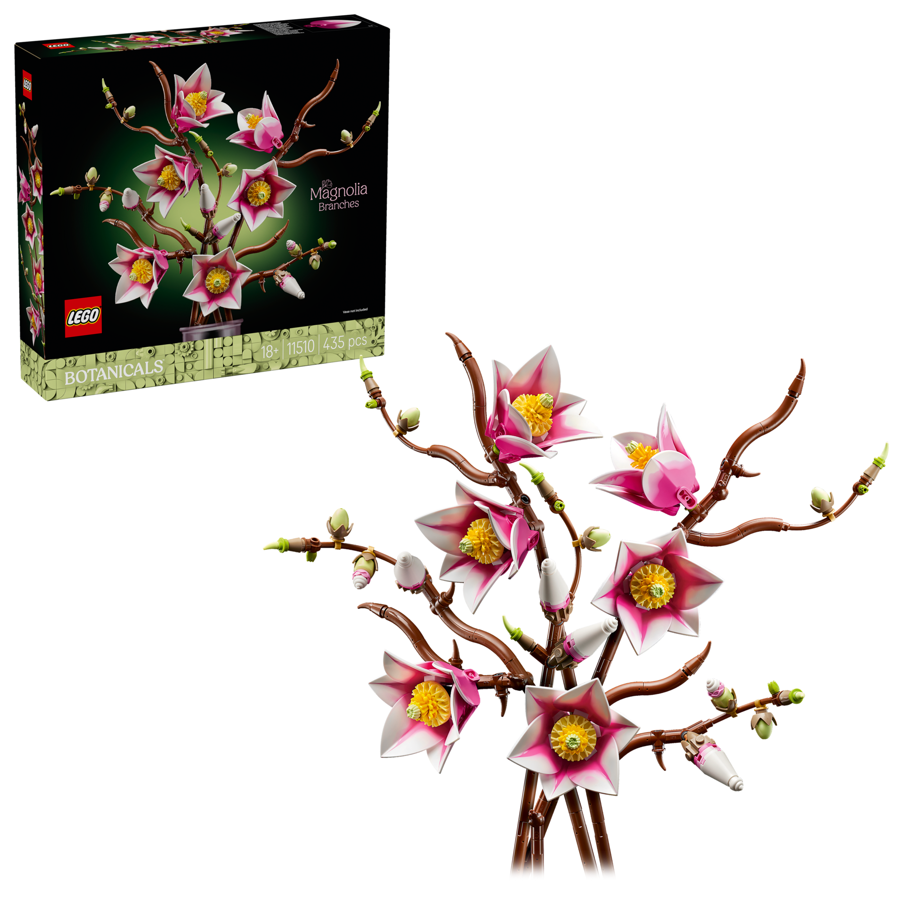 LEGO Magnolia Branches building set 435 pieces - British product