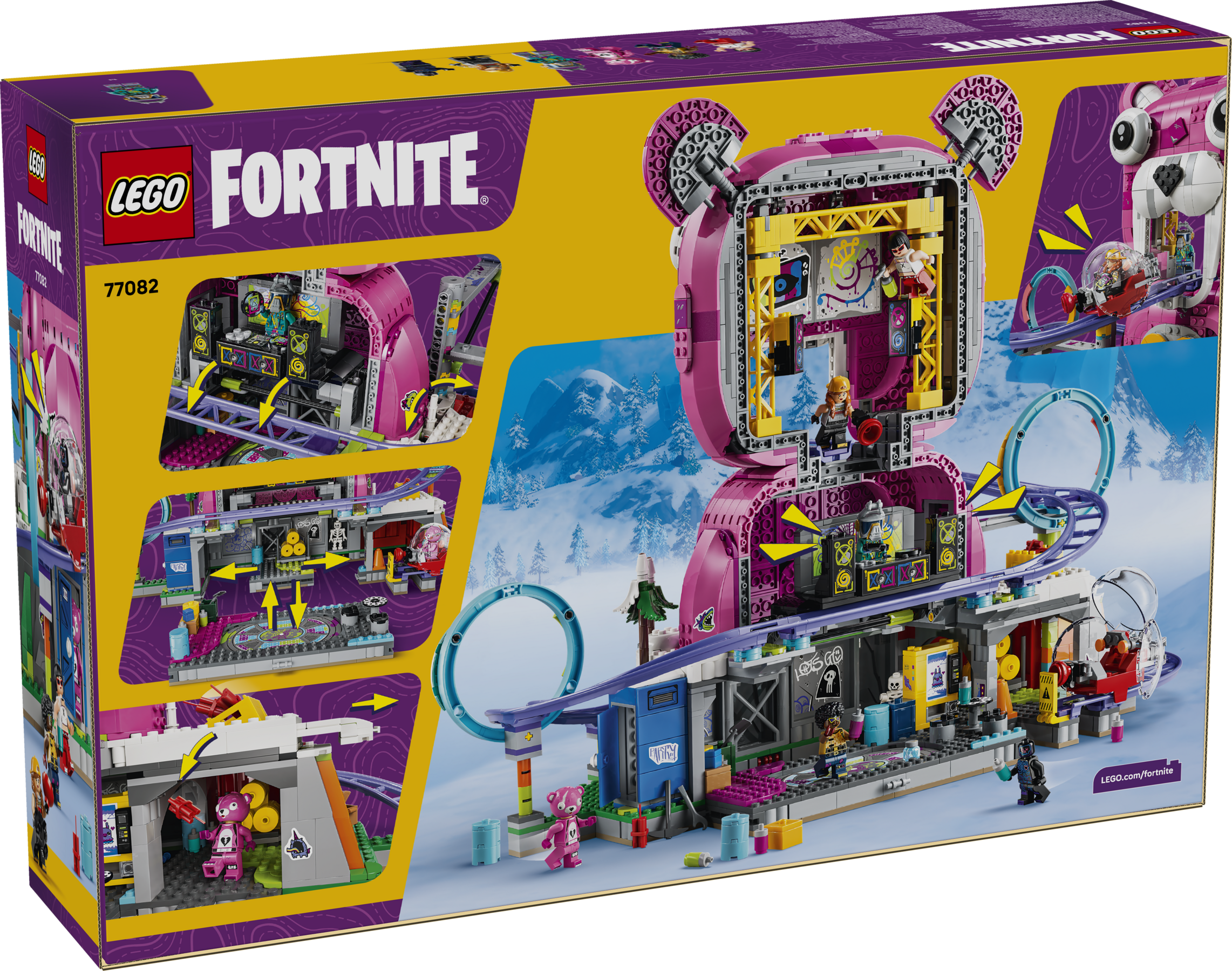 LEGO Fortnite Rave Cave building set 77082 - British product