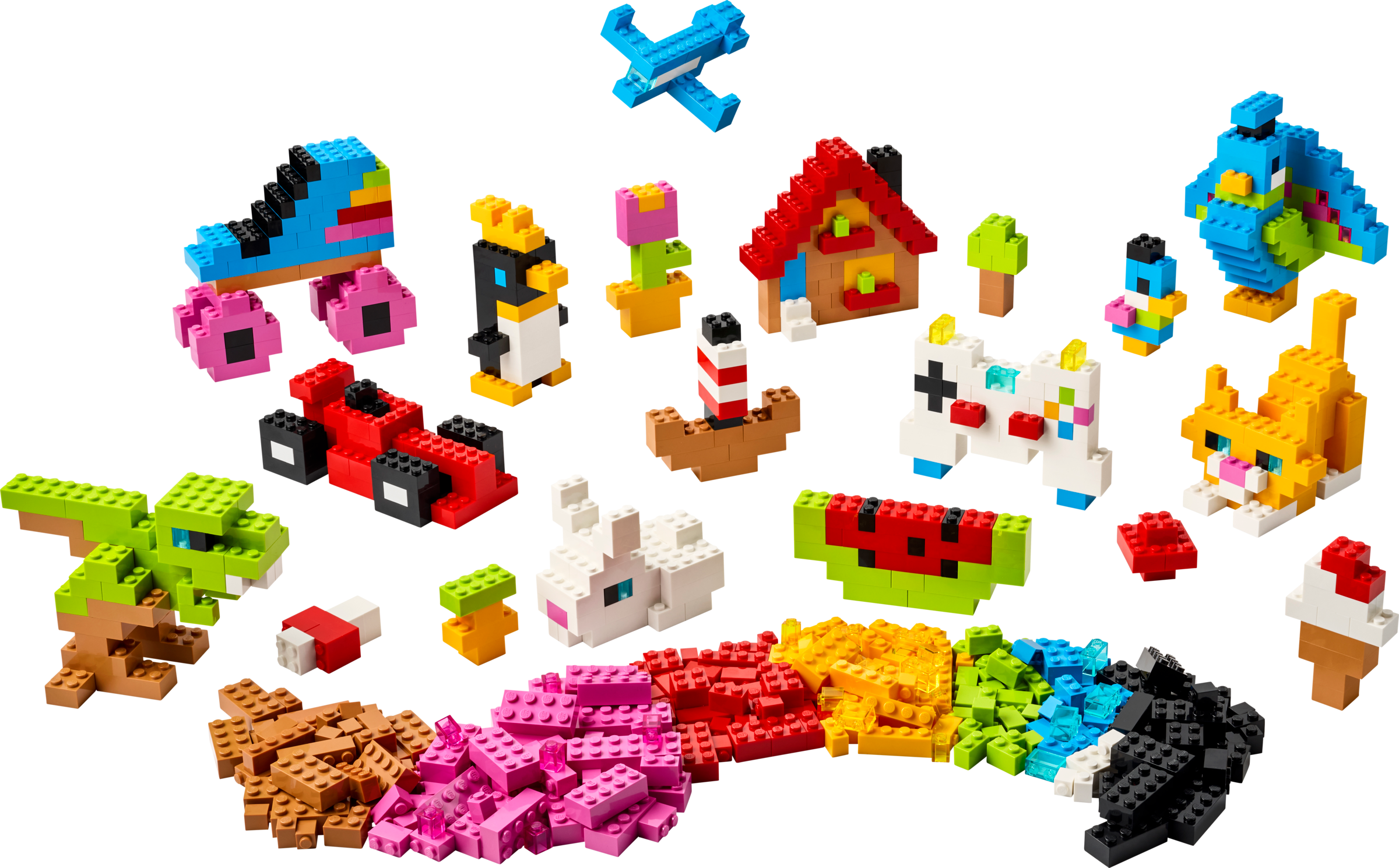 LEGO Creative Colorful Bricks building set 820 pieces (British brand)