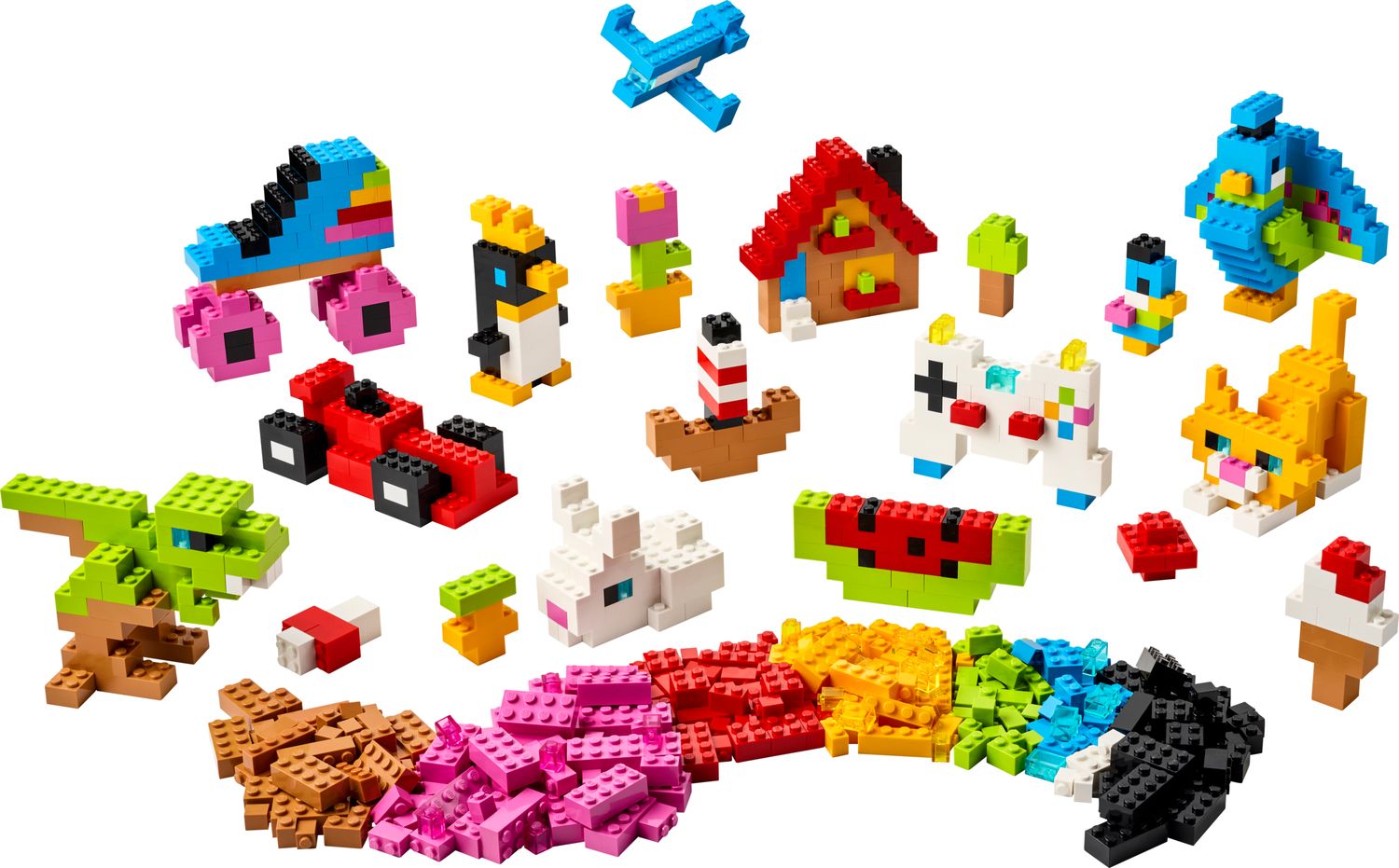 LEGO Creative Colorful Bricks building set 820 pieces (British brand)