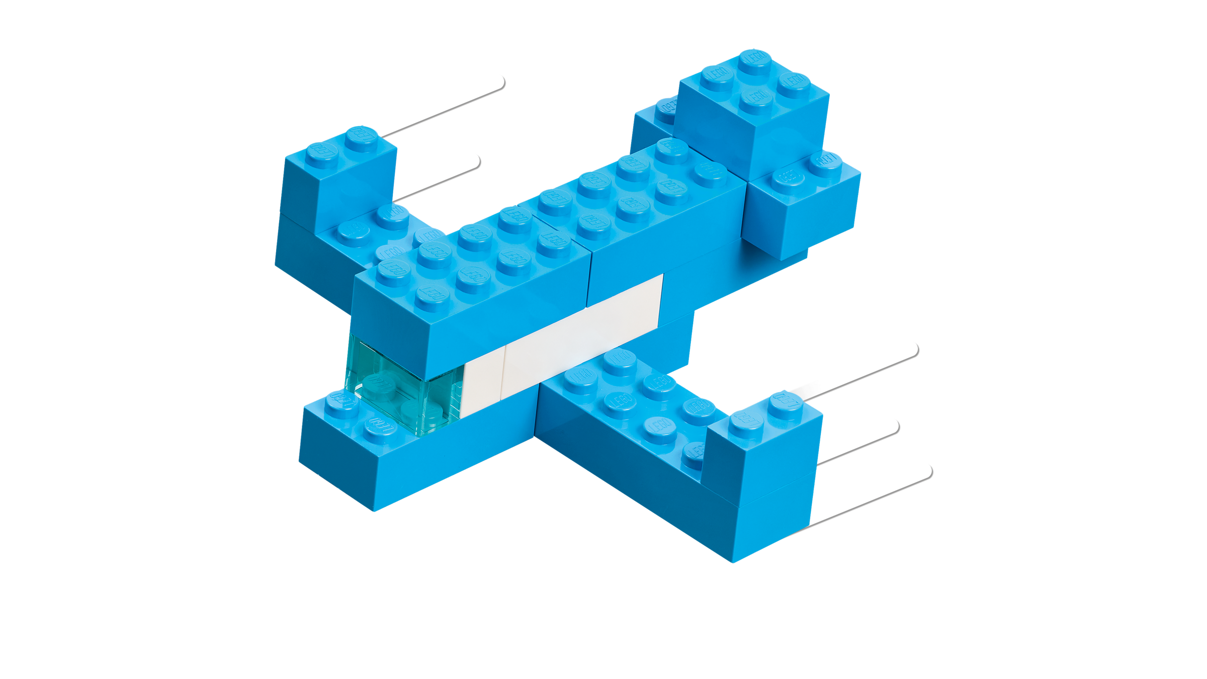 LEGO Creative Colorful Bricks building set 820 pieces (British brand)