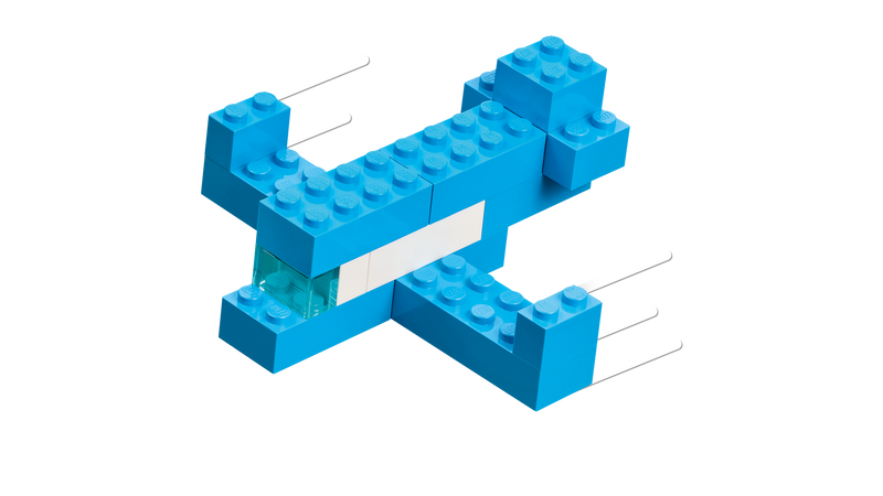 LEGO Creative Colorful Bricks building set 820 pieces (British brand)