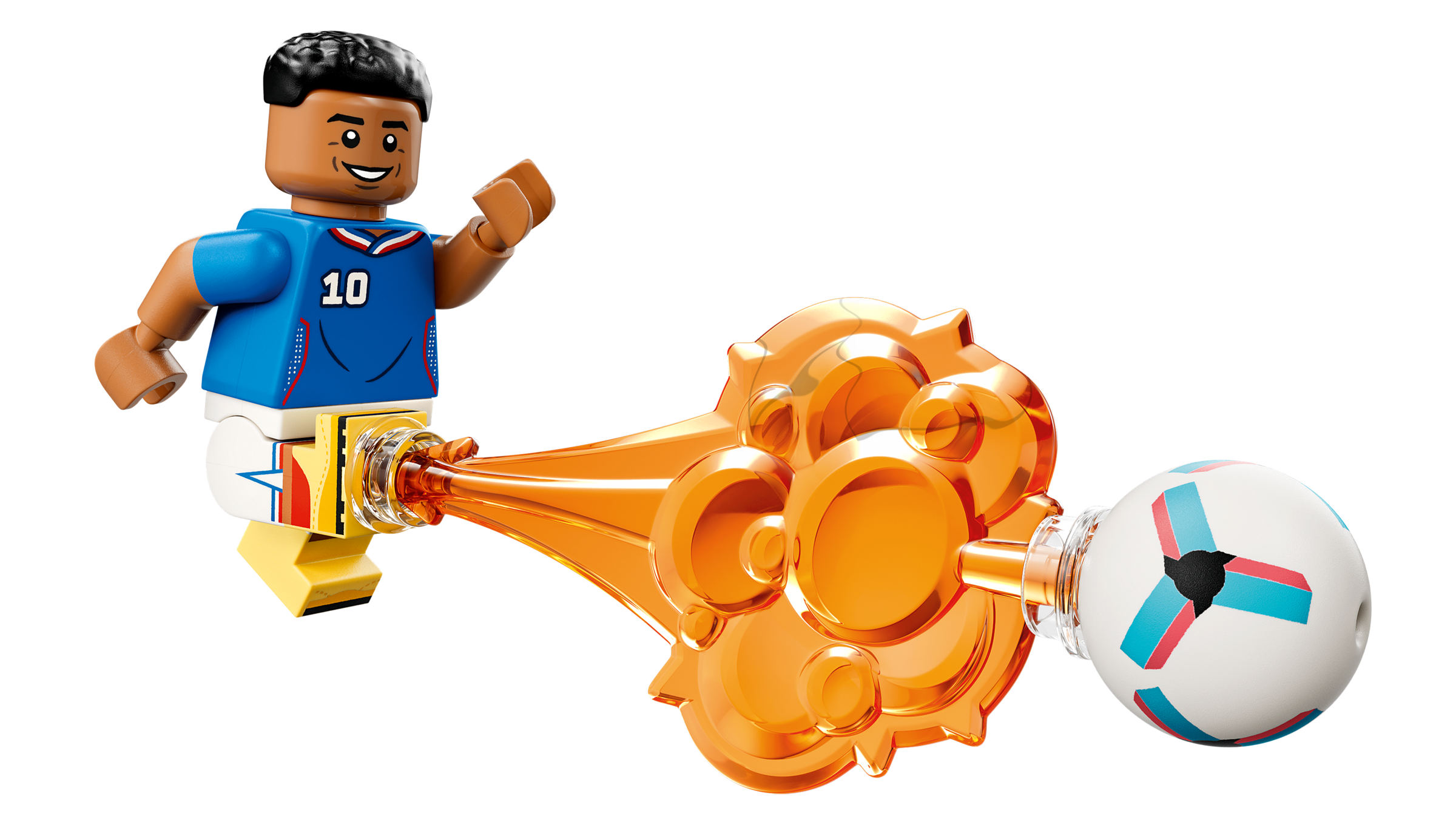 LEGO Kylian Mbappé Football Highlights building set 490-piece, UK version