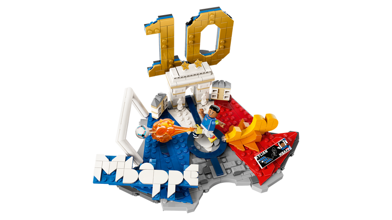 LEGO Kylian Mbappé Football Highlights building set 490-piece, UK version