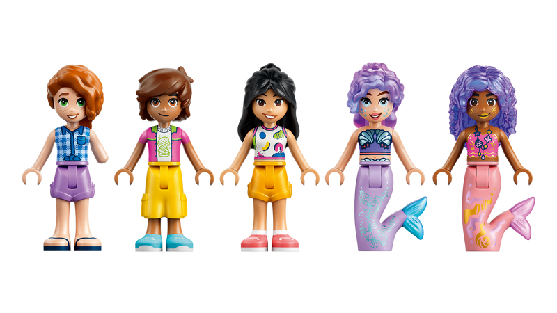 LEGO Friends Mermaid Roller Coaster Ride building set 864 pieces (British brand)