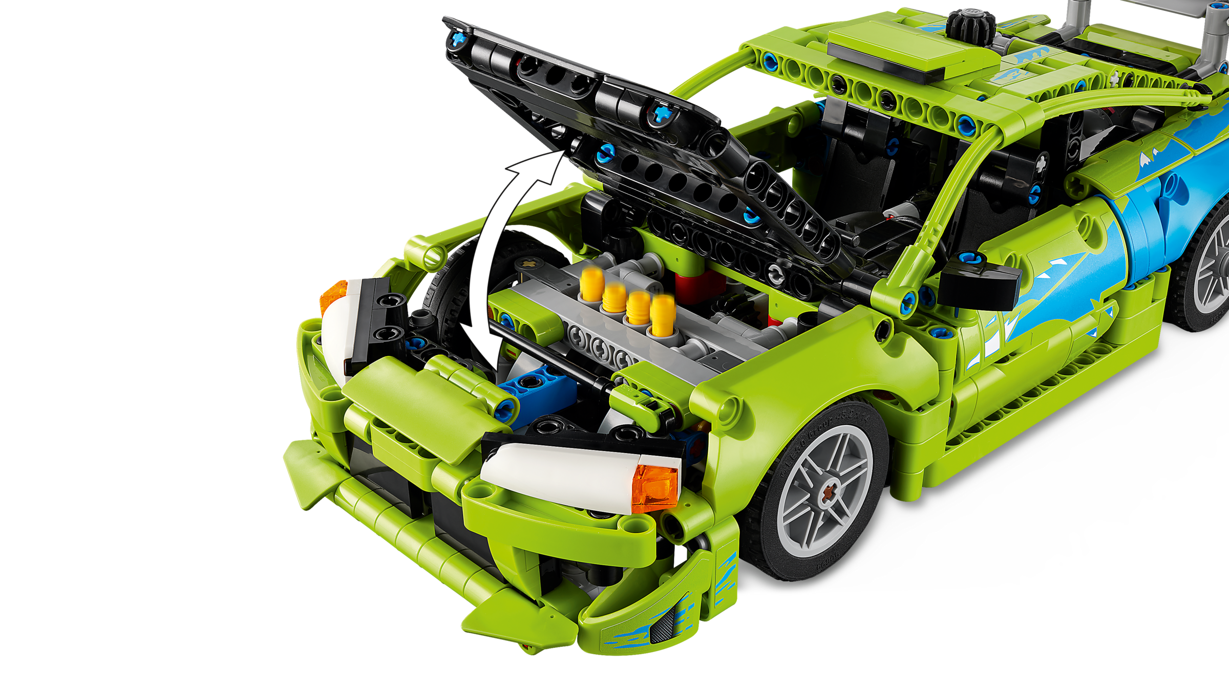 LEGO Technic Fast and Furious Mitsubishi Eclipse model car - British product